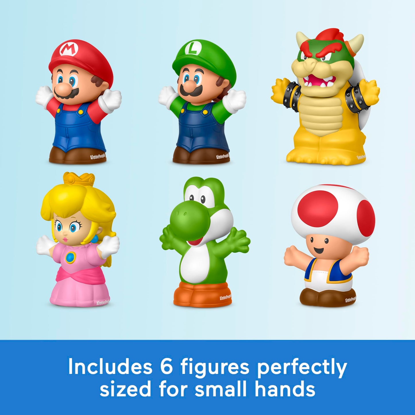 Fisher-Price Little People My Mario 6-Piece Character Figure Set 🍁 All In One Marketplace Canada