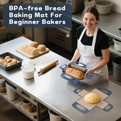 Silicone Bread Loaf Pan Liners: 2 Pack Bread Sling Mat for Baking 2lb Pan 🍁 All In One Marketplace Canada