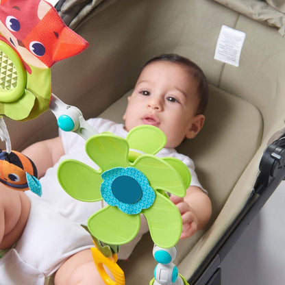 Tiny Love Sunny Stroll Arch, Baby Arch, Easy Universal Attachment, Baby Bouncer and Stroller Accessory, Games Bar- Meadow Days 🍁 All In One Marketplace Canada