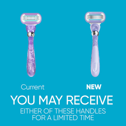 Gillette Razor for Women, Venus Razors Extra Smooth Contour, 5-Blade Cartridges, 1 Handle + 4 Refills + Pivoting Head + Shower Holder - Available at All In One Marketplace Canada