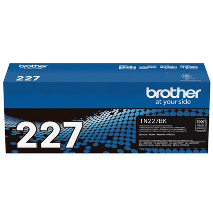 Brother Original TN227BK High-Yield Black Toner Cartridge, Higher Yield for Value, for Laser Printers HL-L3210CW, MFC-L3710CW, MFC-L3750CDW, and More 🍁 All In One Marketplace Canada