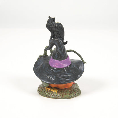 Department 56 Village Collection Accessories Halloween Feline Noir Cat on Pumpkin 2025 Dated Figurine, 4.02 Inch, Multicolor