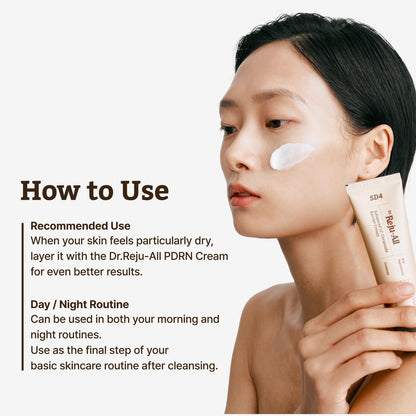 Dr. Reju-All Advanced LC-Ceramide Barrier Cream - Patented Long Chain Ceramide Deep Hydration - Lightweight Korean Face Moisturizer for Strengthening Skin Barrier - 50ml