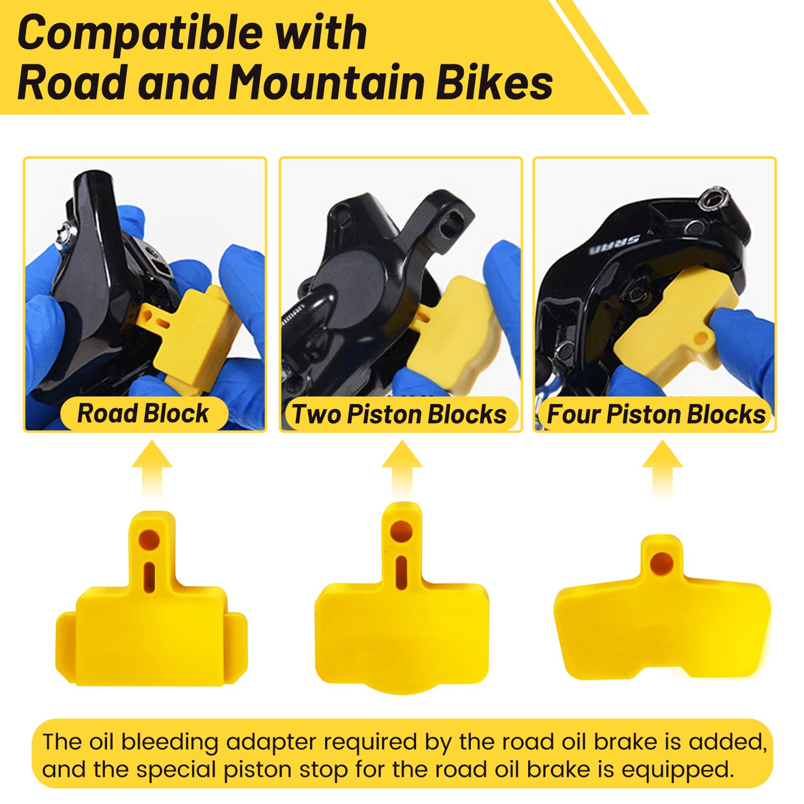CHUMXINY Brake Bleed Kit for Shimano, TEKTRO Hydraulic Disc Brakes, Including High Performance Mineral Brake Fluid (120ml). - Available at All In One Marketplace Canada