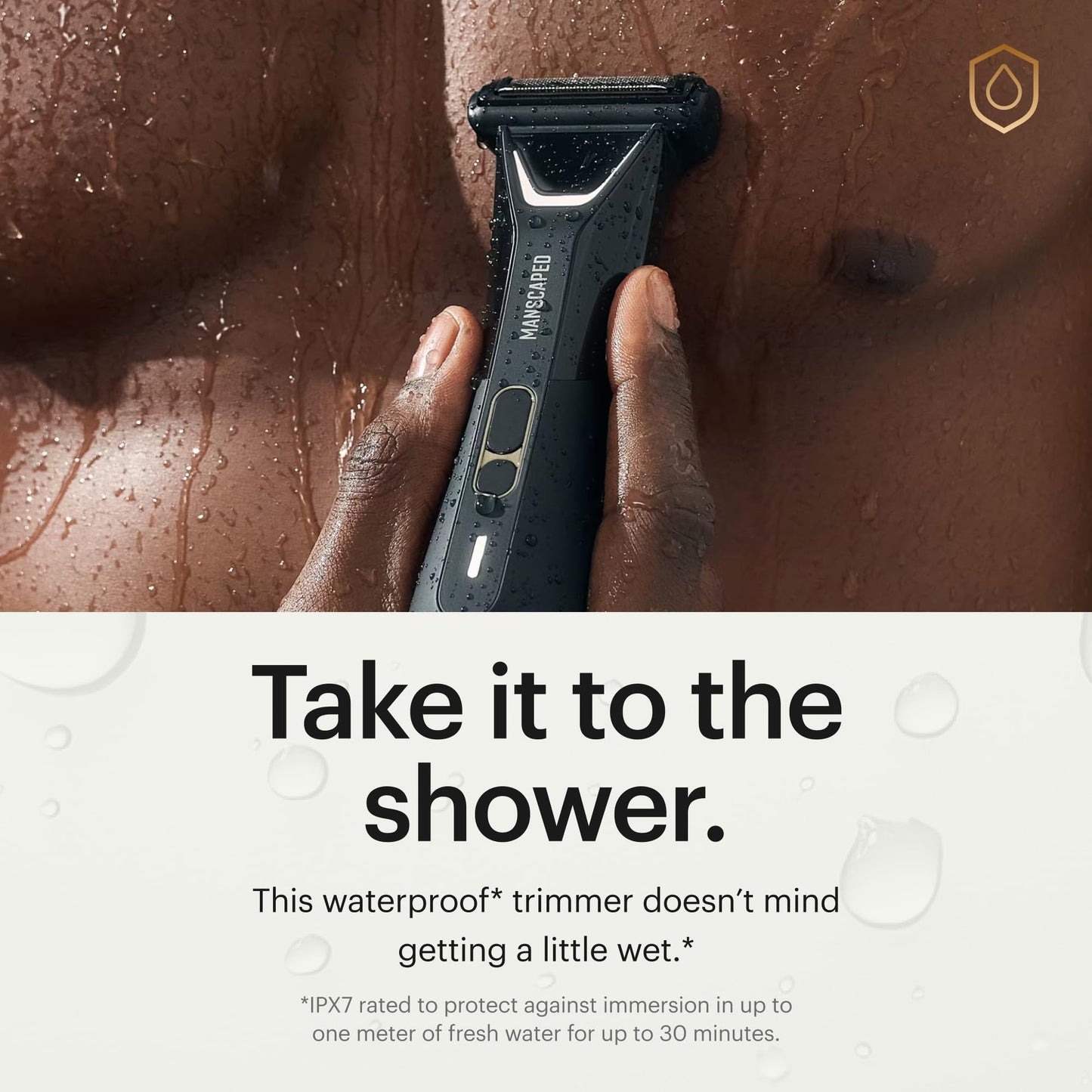 MANSCAPED® The Lawn Mower® 5.0 ULTRA Groin & Body Hair Trimmer – Dual-Head SkinSafe® Trimmer & Foil Blades, Waterproof Wet/Dry Groomer, USB-C Rechargeable with Travel Case, Men’s Ball Shaver, Black - Available at All In One Marketplace Canada
