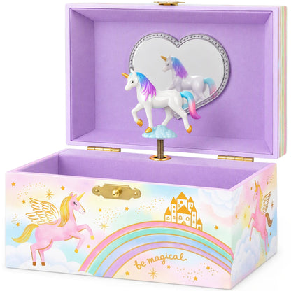 Giggle & Honey® Musical Unicorn Jewelry Box for Girls 🍁 All In One Marketplace Canada