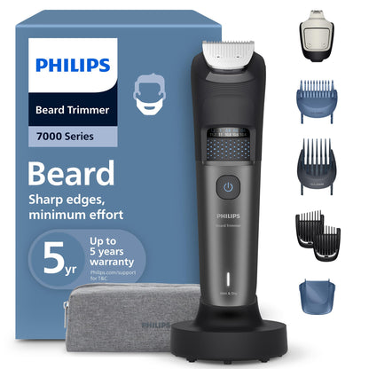 Philips 7000 Series Beard Trimmer, Metallic