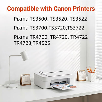 275XL 276XL Ink Cartridge Replacement for Canon 275XL 276XL Pixma TS3500 TR4720 TS3522 TS3722 TS3520 TS3720 TS3500 TR4723 TR4722 TR4700 Printer (2- Pack Combo Black Color)