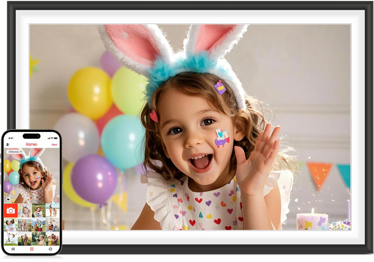 Frameo 10.1" Digital Picture Frame 32GB Storage WiFi Electronic Photo Frame 🍁 All In One Marketplace Canada