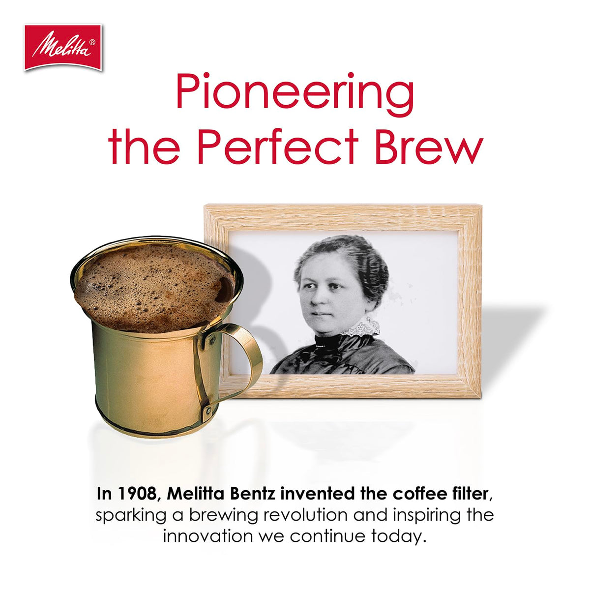 MELITTA Natural Brown #4 Cone Filters, Cone Coffee Filters, Replacement Filters, Coffee Maker Filters, Natural Brown, 6 Package of 100 Count filter