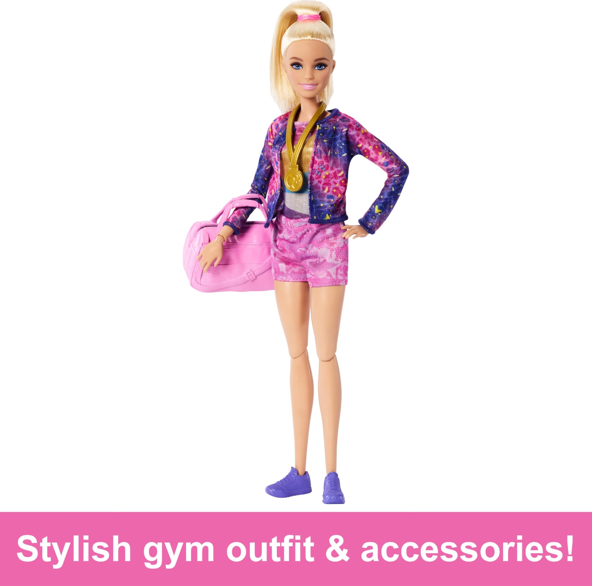 Barbie Gymnastics Doll & Accessories Playset Barbie