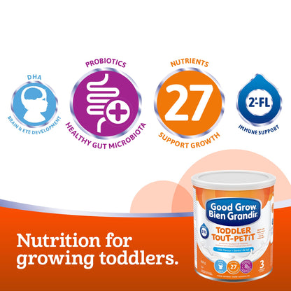 GOOD START Stage 3 Toddler Nutritional Drink, 12+ Months, Milk Flavor, 850g