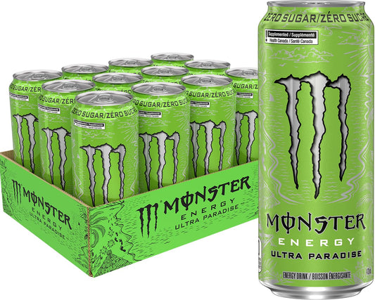 Monster Energy Ultra Paradise, 473mL Can, 12-Pack