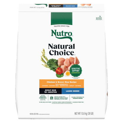 Nutro Natural Choice Adult Dog, Chicken Flavour, 13.6kg Nutro