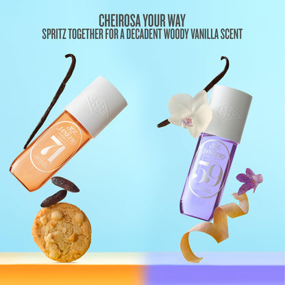 Sol de Janeiro Brazilian Crush Cheirosa 71 - Caramelized Vanilla and Macadamia by Sol de Janeiro for Unisex - 3 oz Body Mist Sol de Janeiro
