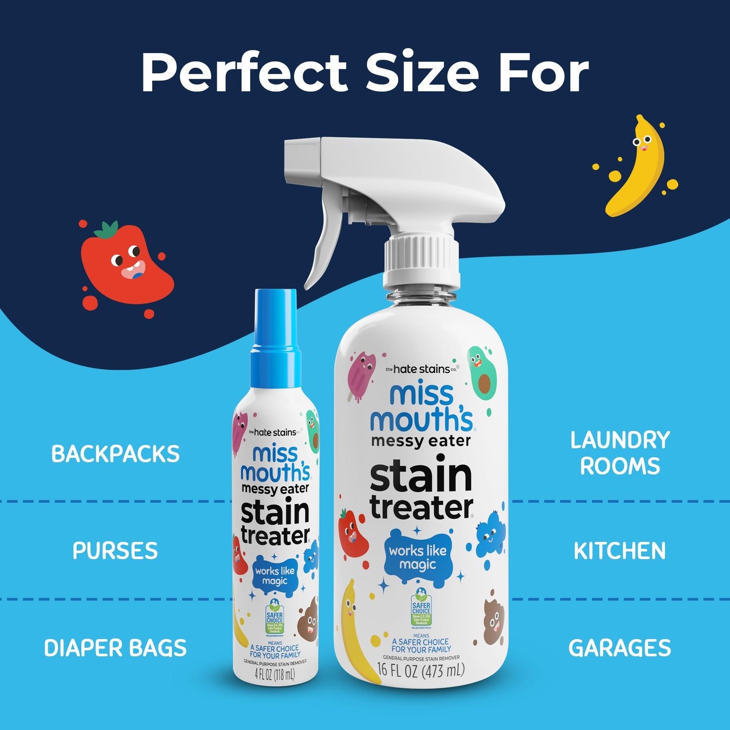 s Messy Eater Stain Treater Spray - 16o - Available at All In One Marketplace Canada