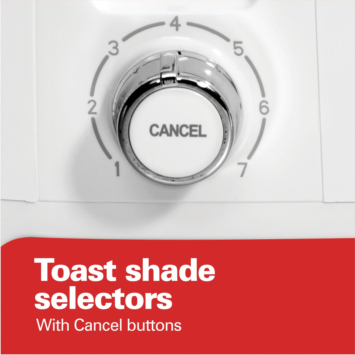 Hamilton Beach 4-Slice Toaster, White, Extra-Wide Slot Toaster with Shade Selector, Cancel Function, Toast Boost, Auto Shutoff, Removable Crumb Tray, 24218