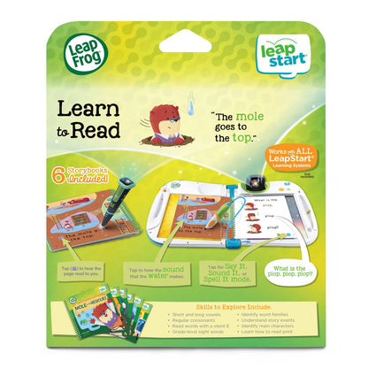LeapFrog LeapStart Learn to Read Volume 1, 6 Book Set, Beginning Phonics, Short Vowels, Long Vowels LeapFrog