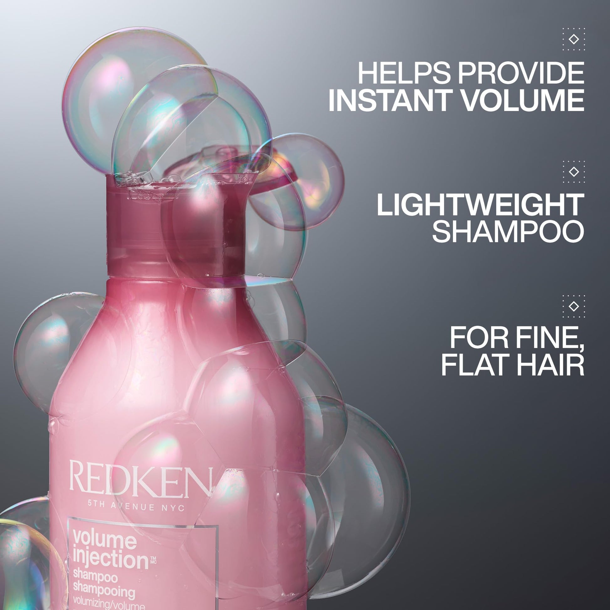 Redken Volume Injection Shampoo, 1000mL Redken