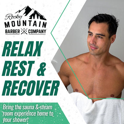 Rocky Mountain Barber Company Mountain Mint Shower Steamers, 7-Pack 🍁 All In One Marketplace Canada