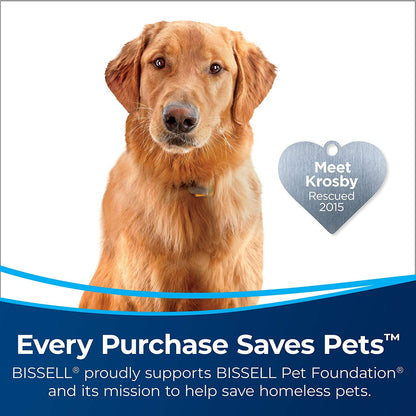 BISSELL AeroSwift Turbo Compact Upright Vacuum Cleaner, Cyclonic Dirt Separation, Built-in Lifetime Filter, TurboBrush Tool, Extension Wand, Bottom-Empty Tank, Lightweight Design, 1808B - Available at All In One Marketplace Canada