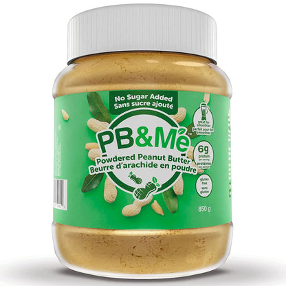 PB&Me Sugar Free Peanut Butter Powder - Powdered Peanut Butter No Sugar for Low Calorie Snacks, Peanut Butter Powder Protein for Smoothies, Low Carb Peanut Powder Protein Snack, 2lbs Jar (1-Pack) - Available at All In One Marketplace Canada