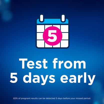 Clearblue Digital Pregnancy Test With Weeks Indicator, The Only Test That Tells You How Many Weeks, 2 Digital Tests (Pack of 1) - Available at All In One Marketplace Canada