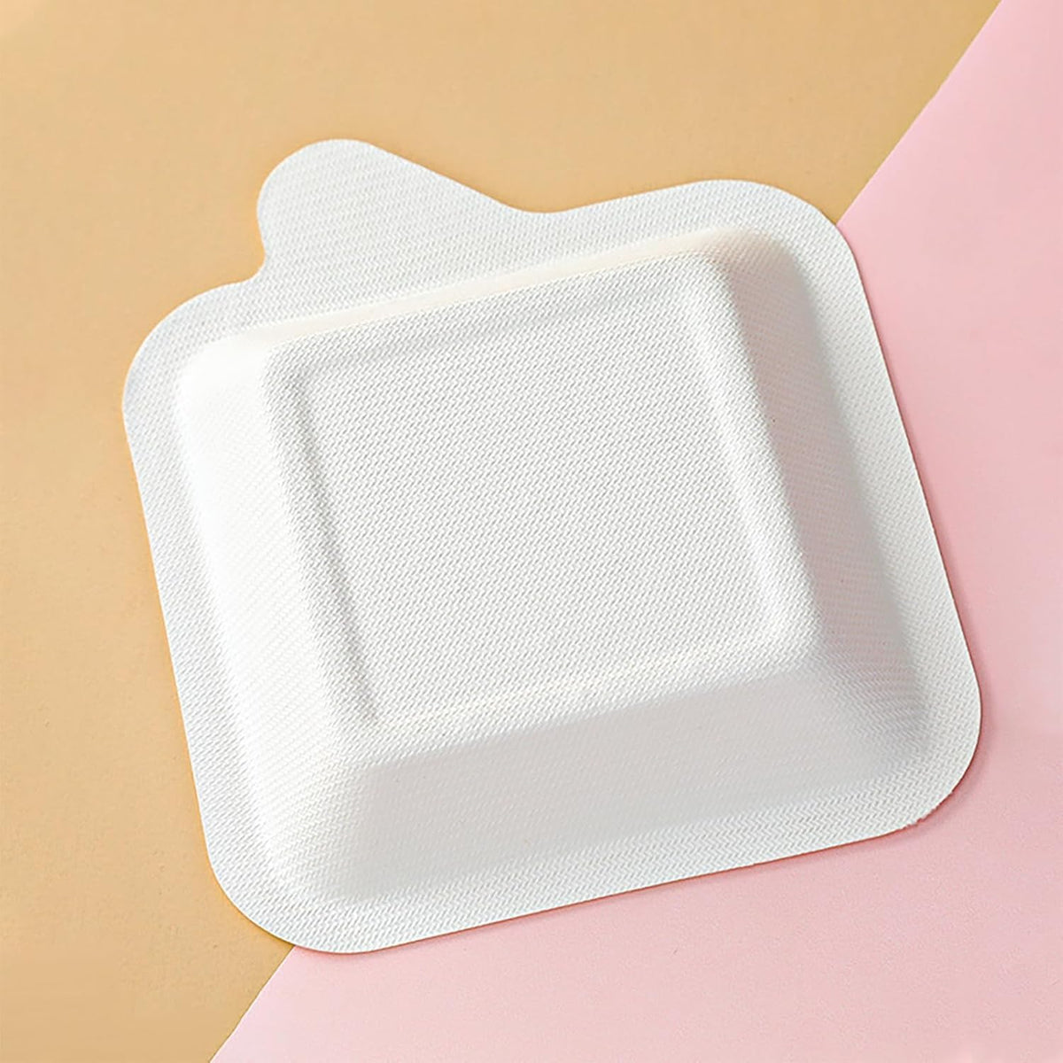 Elsjoy 200 Pack 4.5 Inch Small Paper Plate, Bulk Disposable Paper Cake Plate Square Mini Dessert & Appetizer Plate, Party Snack Plates for Wedding, Birthday, Dinner, Made of Sugarcane Bagasse Fiber 🍁 All In One Marketplace Canada