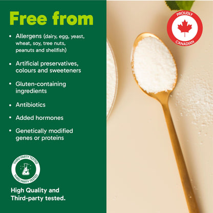 Organika Enhanced Collagen Relax Powder with Magnesium Bisglycinate and L-Theanine- Provides Calming Effect, Aids in Sleep, Sustained Energy Levels Throughout the Day- 250g - Available at All In One Marketplace Canada