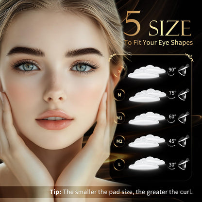 Lash Lift & Brow Lamination Kit 2-in-1, Professional DIY Eyelash Perm for Home Use & Salon, Long-Lasting Curl Effect Up to 8 Weeks - Easy Application - Available at All In One Marketplace Canada