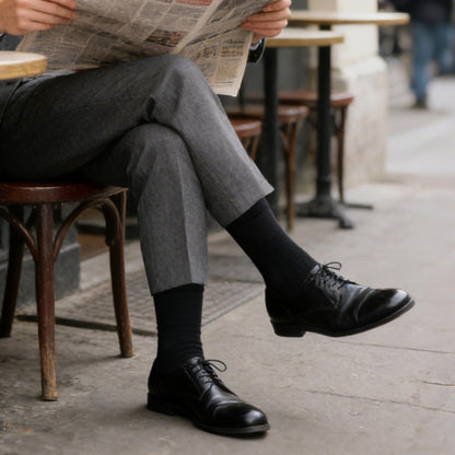 Mens Merino Wool Dress Socks, Lightweight Thermal Crew Socks for Winter 🍁 All In One Marketplace Canada