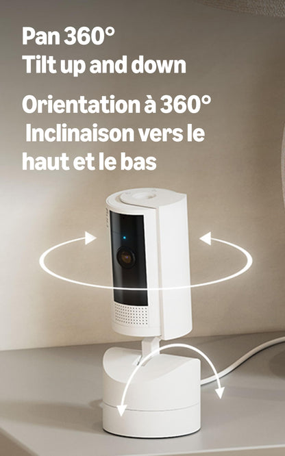 Ring Pan-Tilt Indoor Cam | See all around with 360° pan coverage, HD video, plus Two-Way Talk (2024 release) | Starlight 🍁 All In One Marketplace Canada