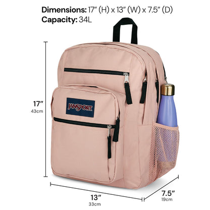 JanSport Laptop Backpack - Computer Bag with 2 Compartments, Ergonomic Shoulder Straps, 38.1 cm Laptop Sleeve, Haul Handle - Blue Dusk