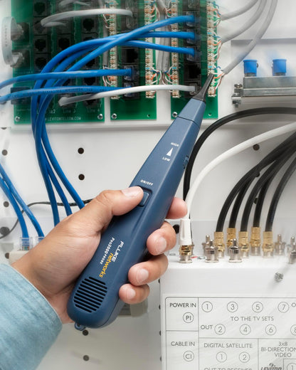 Fluke Networks 26000900 Pro3000 Tone Generator and Probe Kit with SmartTone Technology, Blue