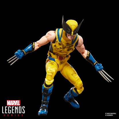Marvel Legends Series Wolverine, Marvel Studios' Deadpool & Wolverine Movie Collectible 6-Inch Action Figure Gift