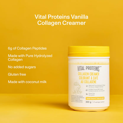 VITAL PROTEINS Collagen Creamer, Vanilla-flavoured, 303 g Vital Proteins