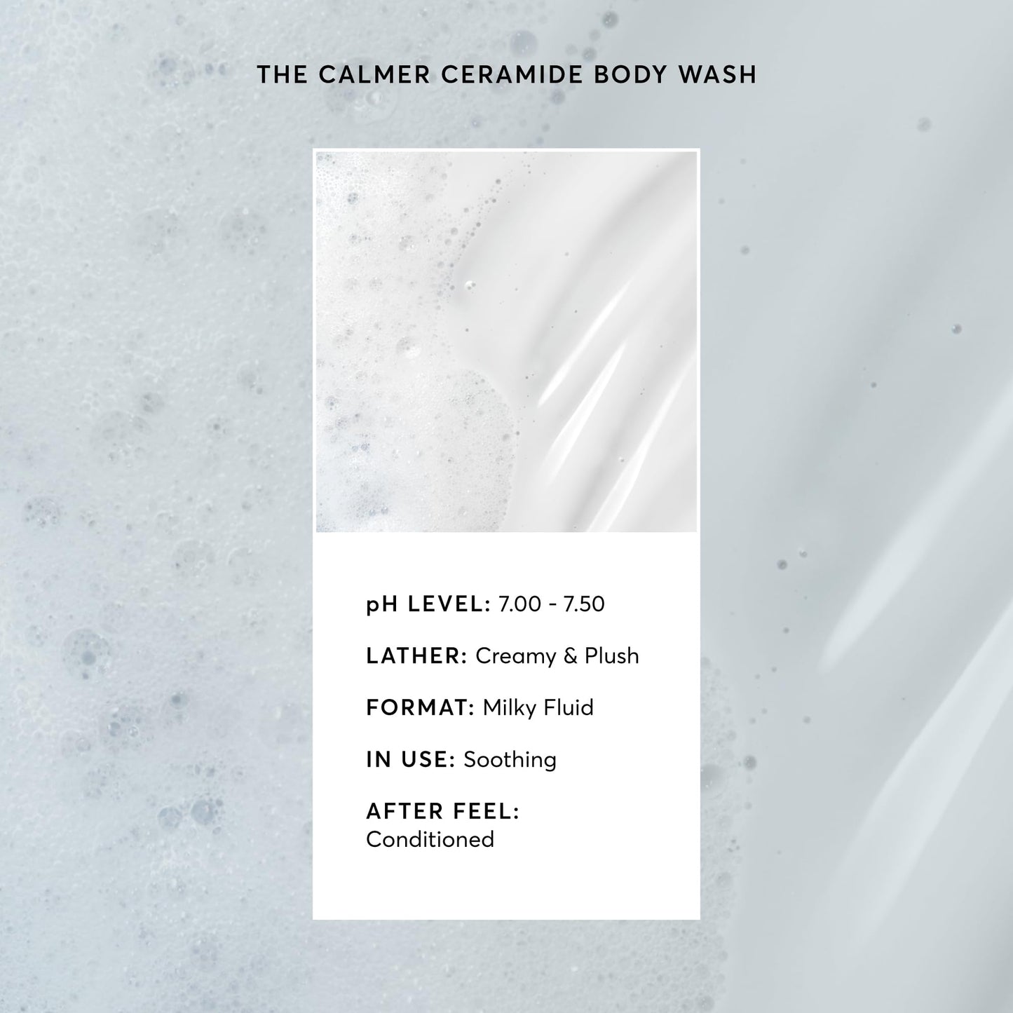 Naturium The Calmer Ceramide Body Wash, Fragrance-Free, Cleansing & Moisturising for Dry, Sensitive Skin, Dermatologist-Tested, Paraben & Cruelty-Free, 500 mL / 16.9 fl oz
