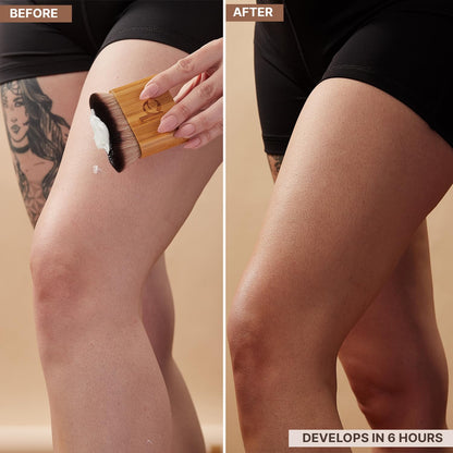 Self Tanner Tanning Lotion - Made with Natural & Organic Ingredients, Sunless Tanning Lotion for Body, Perfect Self Tan for Women & Men for a Natural Looking Glow, Medium to Dark - Available at All In One Marketplace Canada