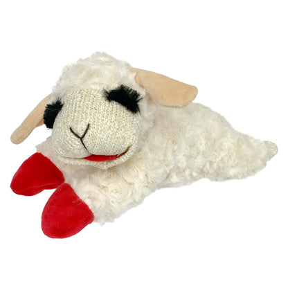 MultiPet MU48375 Plush Dog Toy, Lambchop, 10'', White
