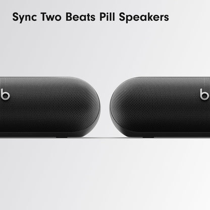 Beats Pill - Portable Bluetooth Speaker, Up to 24H Battery Life, Water Resistant, Bluetooth, Apple & Android Compatible, Seriously Loud Sound for Home, Outdoor & Travel- Matte Black 🍁 All In One Marketplace Canada