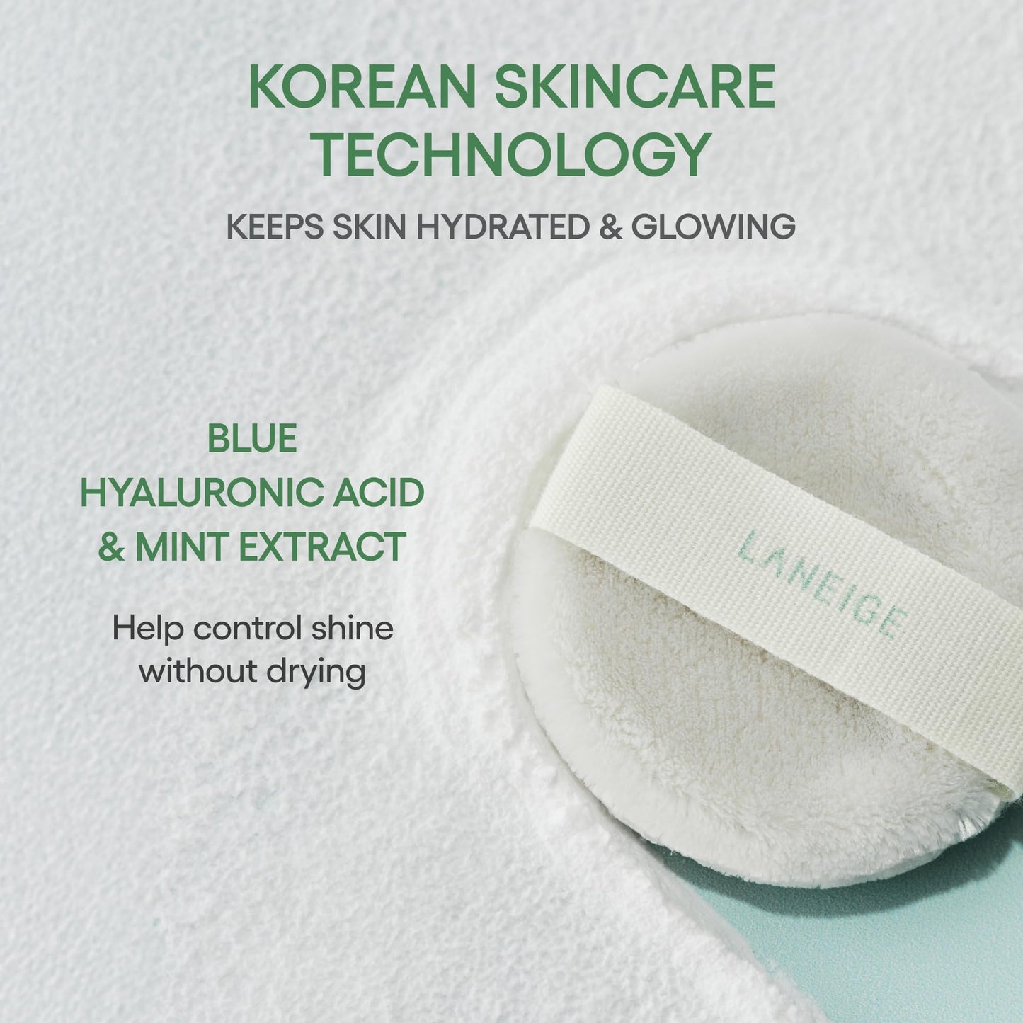 LANEIGE Neo Blurring Powder: Korean Oil-Control Compact with Pore Blurring, Smoothing Finish & Travel-Friendly, No-Spill Packaging - Available at All In One Marketplace Canada