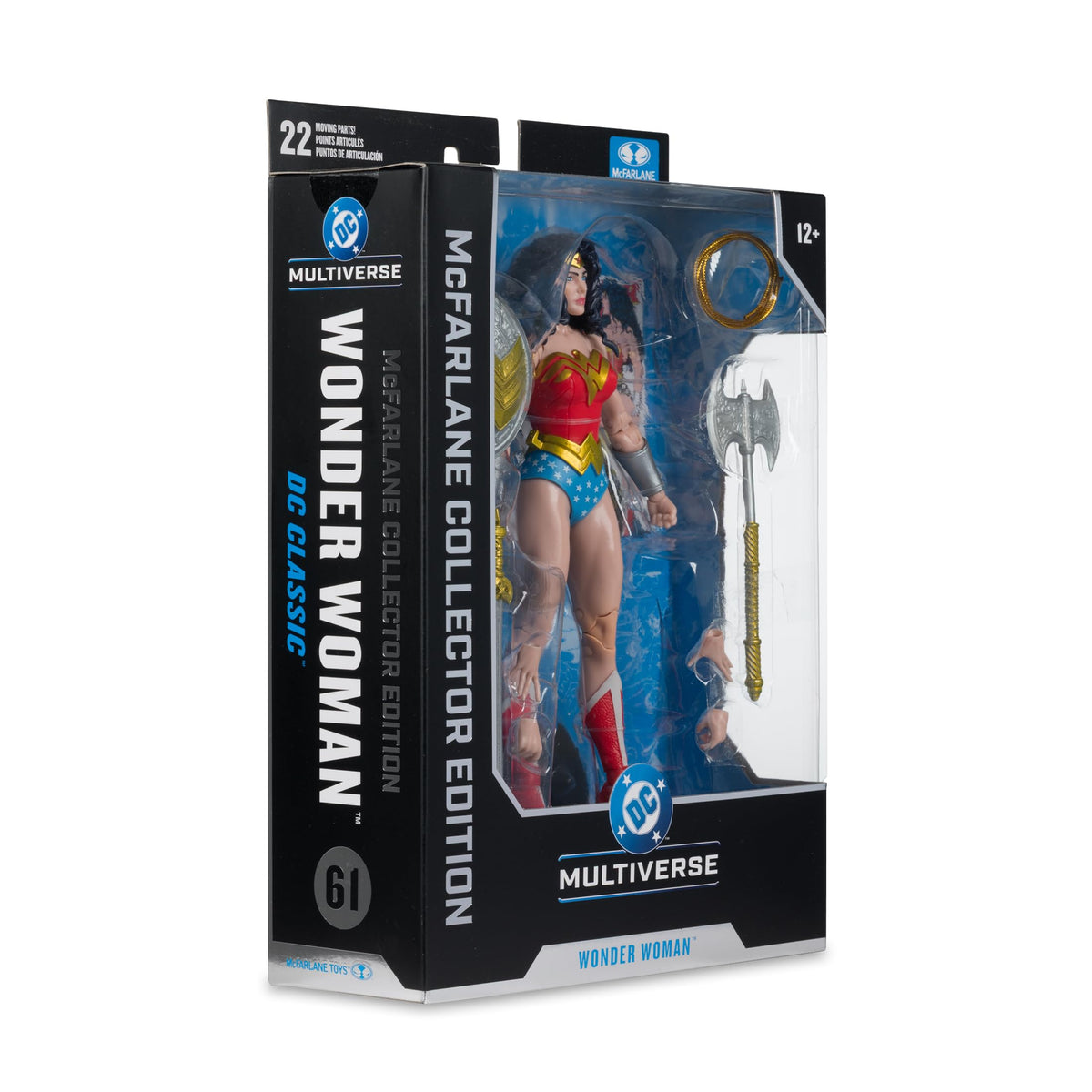 DC Multiverse - 7in Deluxe Wonder Woman Action Figure (DC Classic) Collector Edition #61 - McFarlane Toys