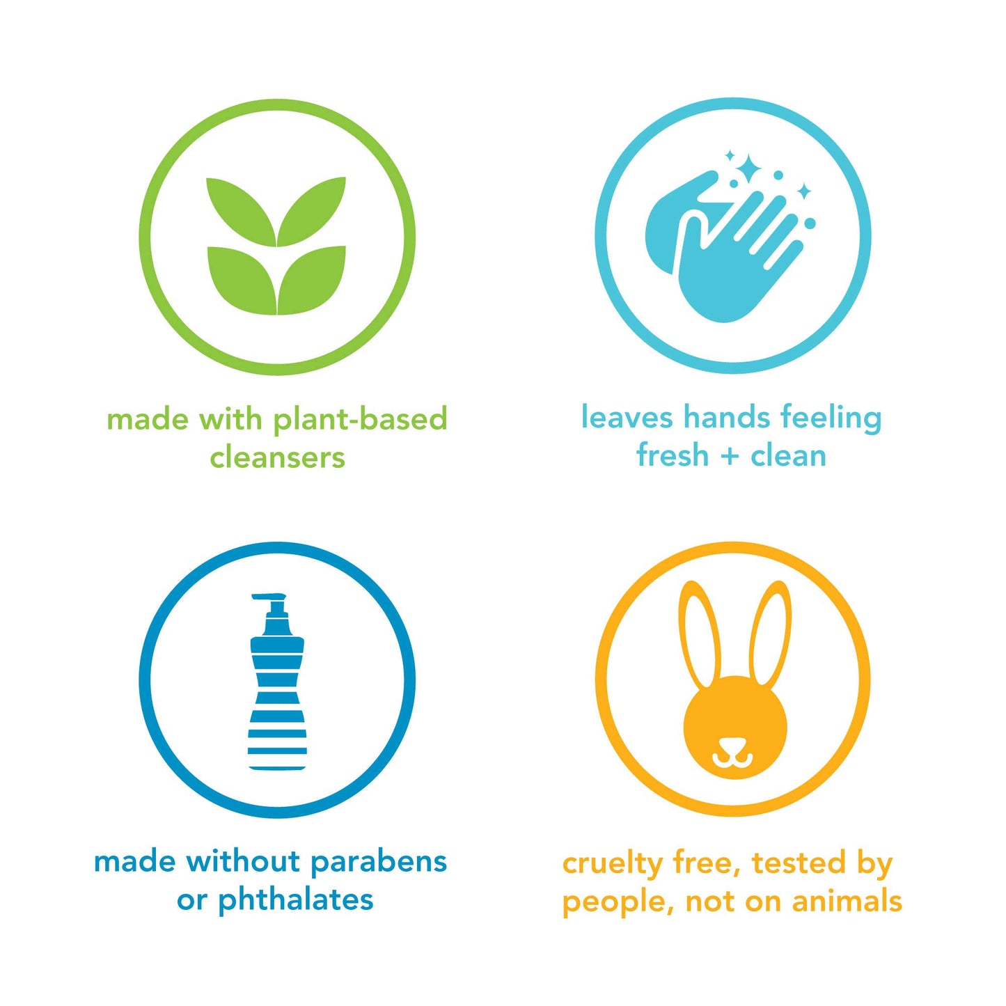 Method Foaming Hand Soap, Biodegradable Formula with Foaming Soap Dispenser Made of 100% Recycled Plastic, Sea Minerals Scent, 300 ml Soap Pump Bottles, 6 Pack Method