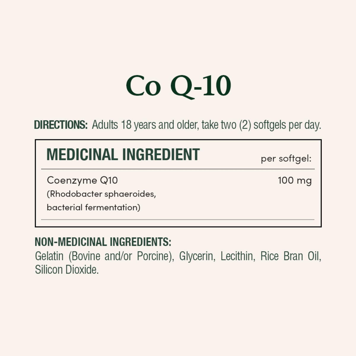 NATURE'S BOUNTY Co Q-10, 100 mg, 90 Softgels