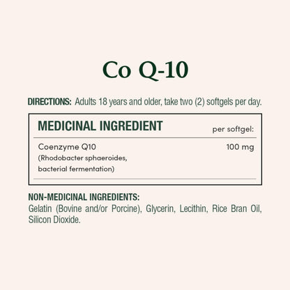 NATURE'S BOUNTY Co Q-10, 100 mg, 90 Softgels