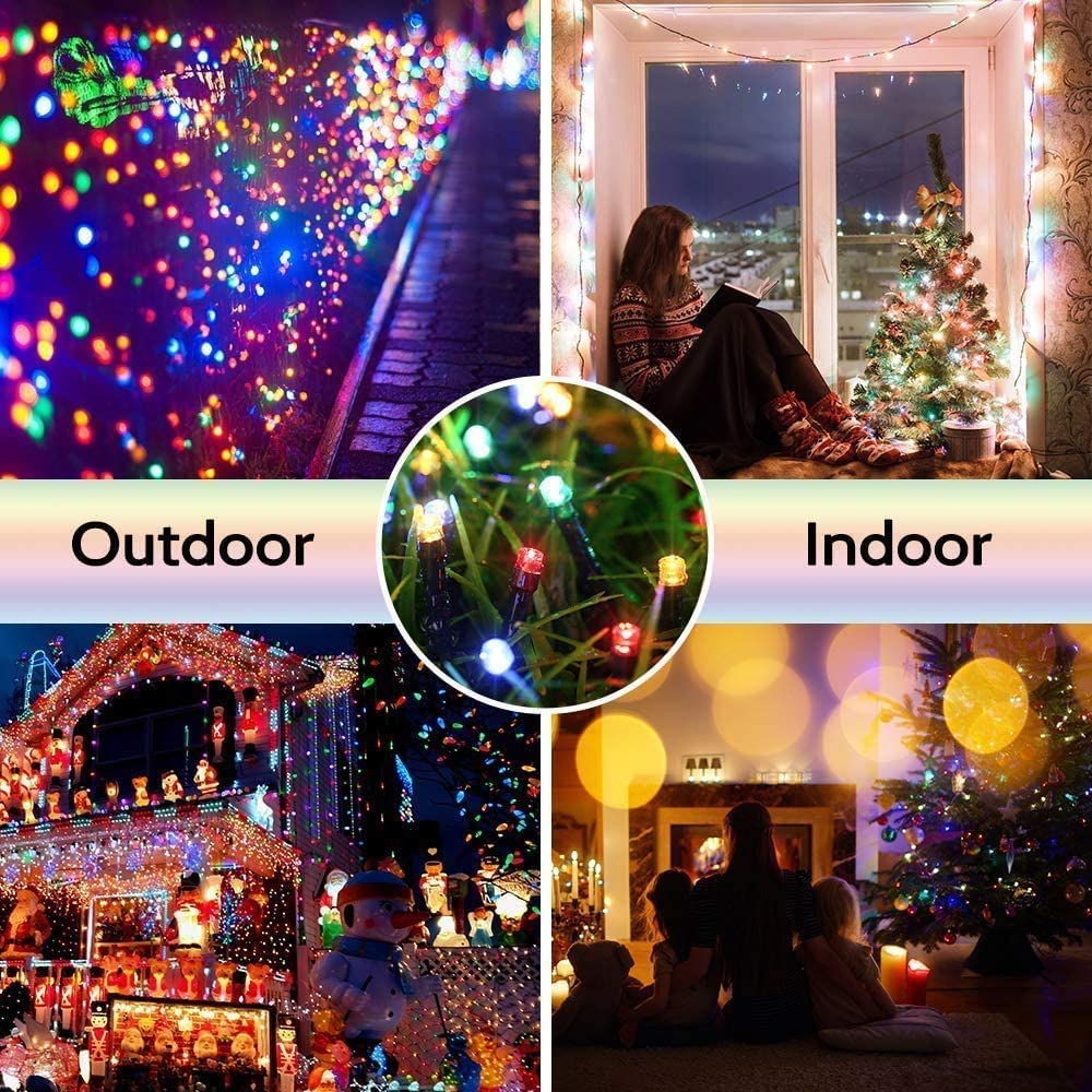 Joomer Multicolor Christmas String Lights,100FT 300LED Plugin Connectable 🍁 All In One Marketplace Canada