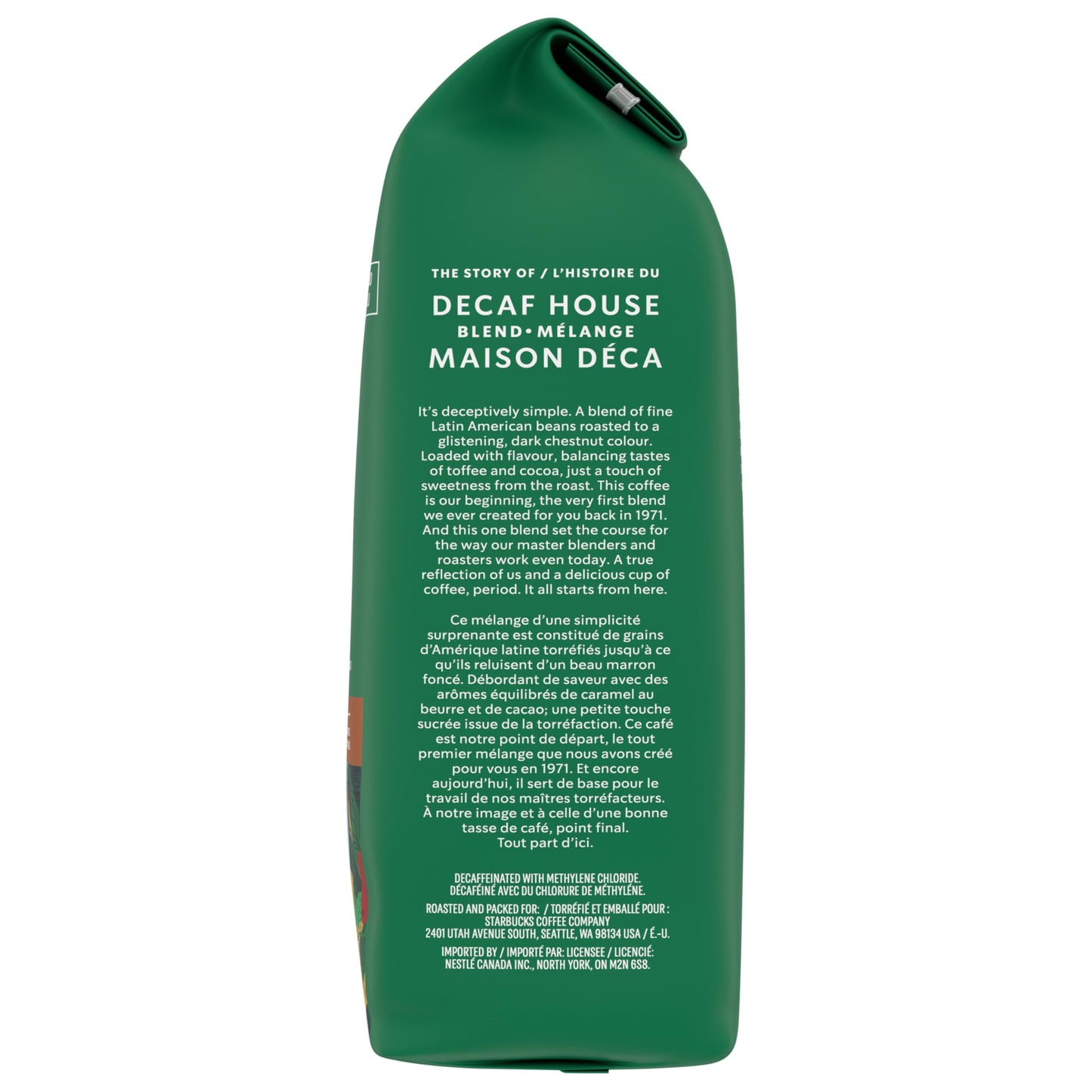 Starbucks Decaf House Blend Ground Coffee, Medium Roast, 340g (6-Pack)