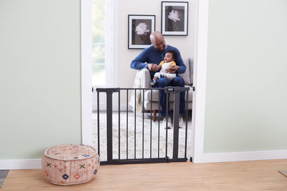 Safety 1st Easy Install Walk-Through Gate, Black 🍁 All In One Marketplace Canada