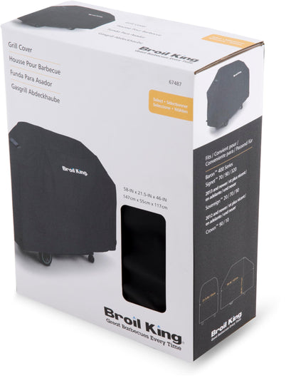 Broil King 67487 Select Grill Cover - Signet/Sovereign/Crown/Baron 400 Series - 58 Inch Broil King