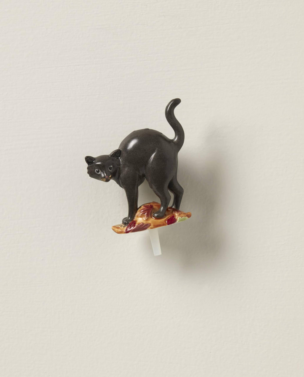 Lenox Profile Poppers Spooky Black Cat Halloween Figurine